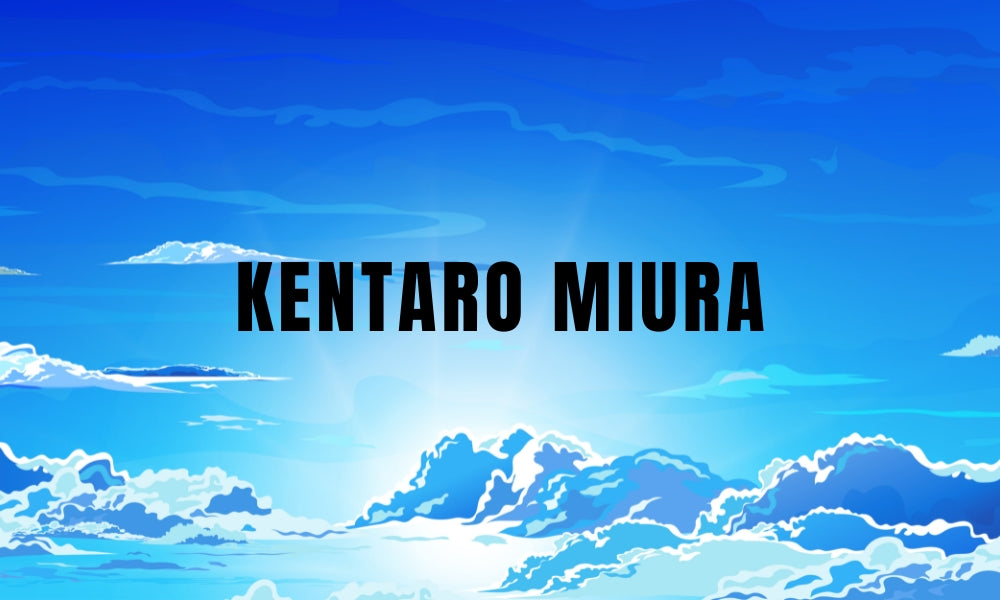 Ilustración de homenaje a Kentaro Miura, el mangaka japonés que creó el manga de fantasía oscura Berserk