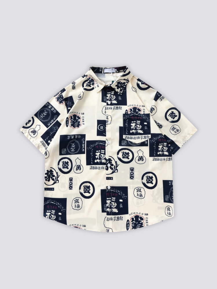 Camisa asiática