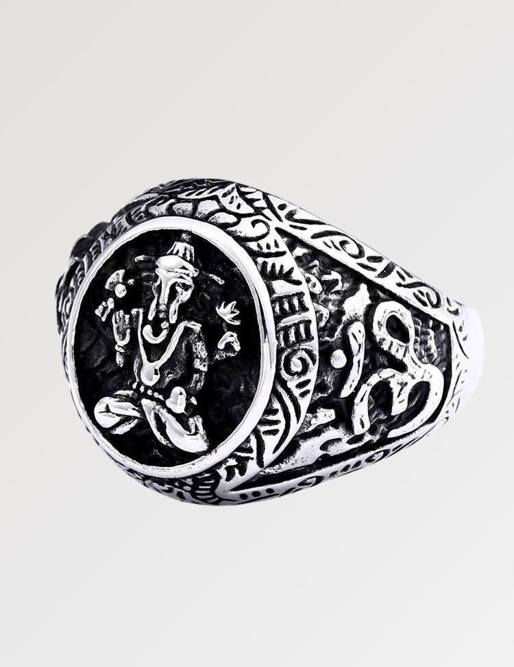 Anillo de plata Ganesh 'Toyama' Japanstreet
