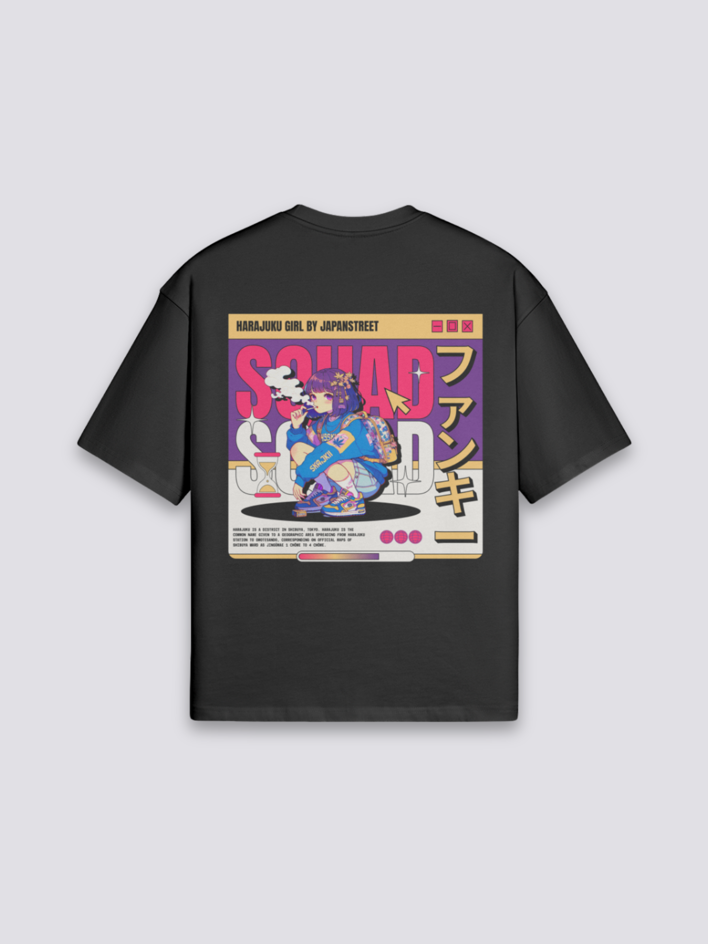 Camiseta Harajuku