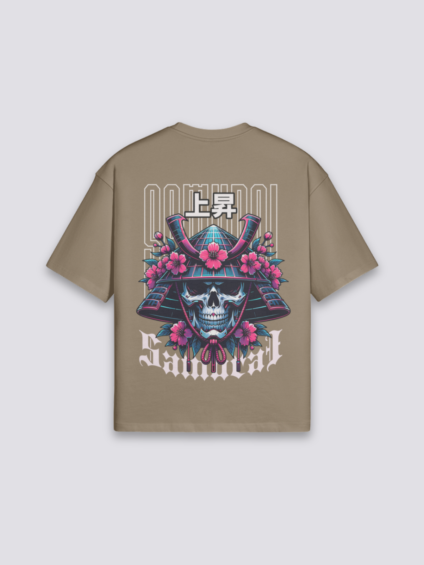 Camiseta Cyberpunk Samurai