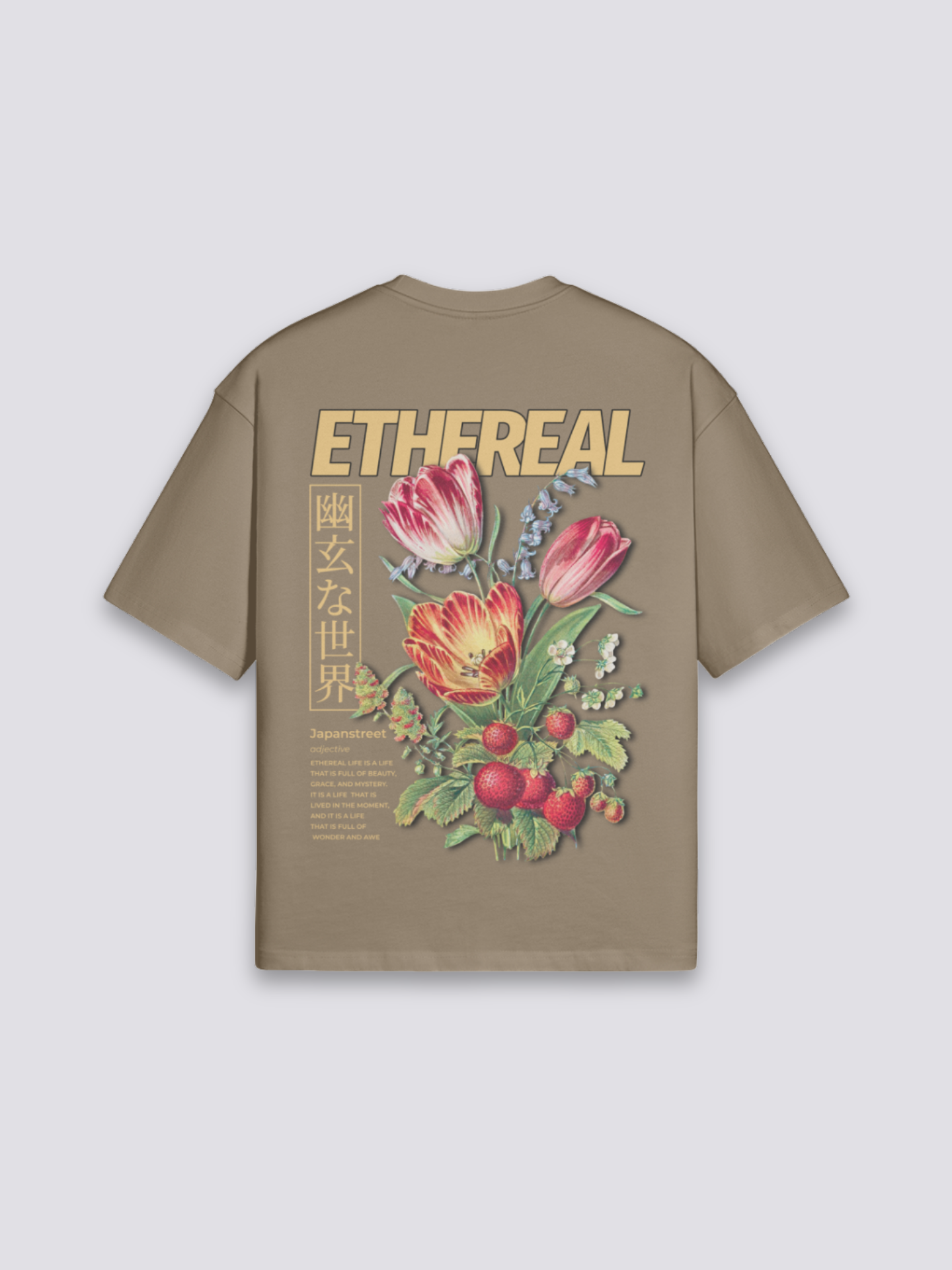 Camiseta Japanese Flower