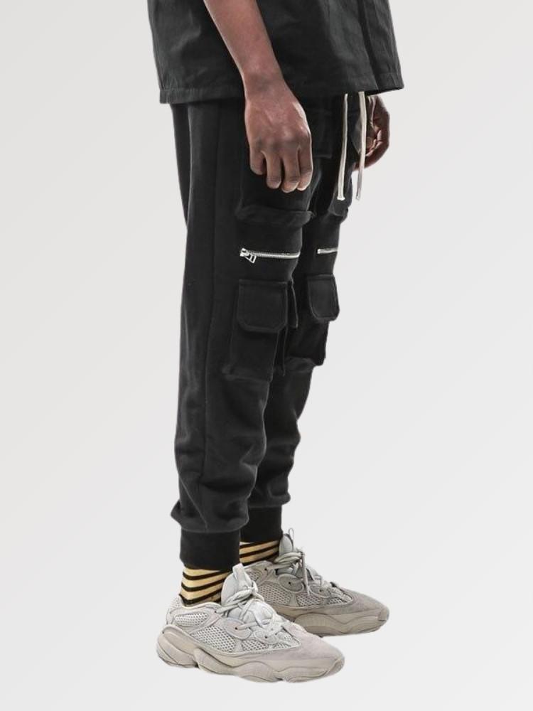 Pantalones Cargo Bolsillos con cremallera 'Shinshiro'