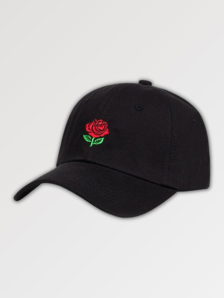 Gorra con una rosa 'Hanaki'