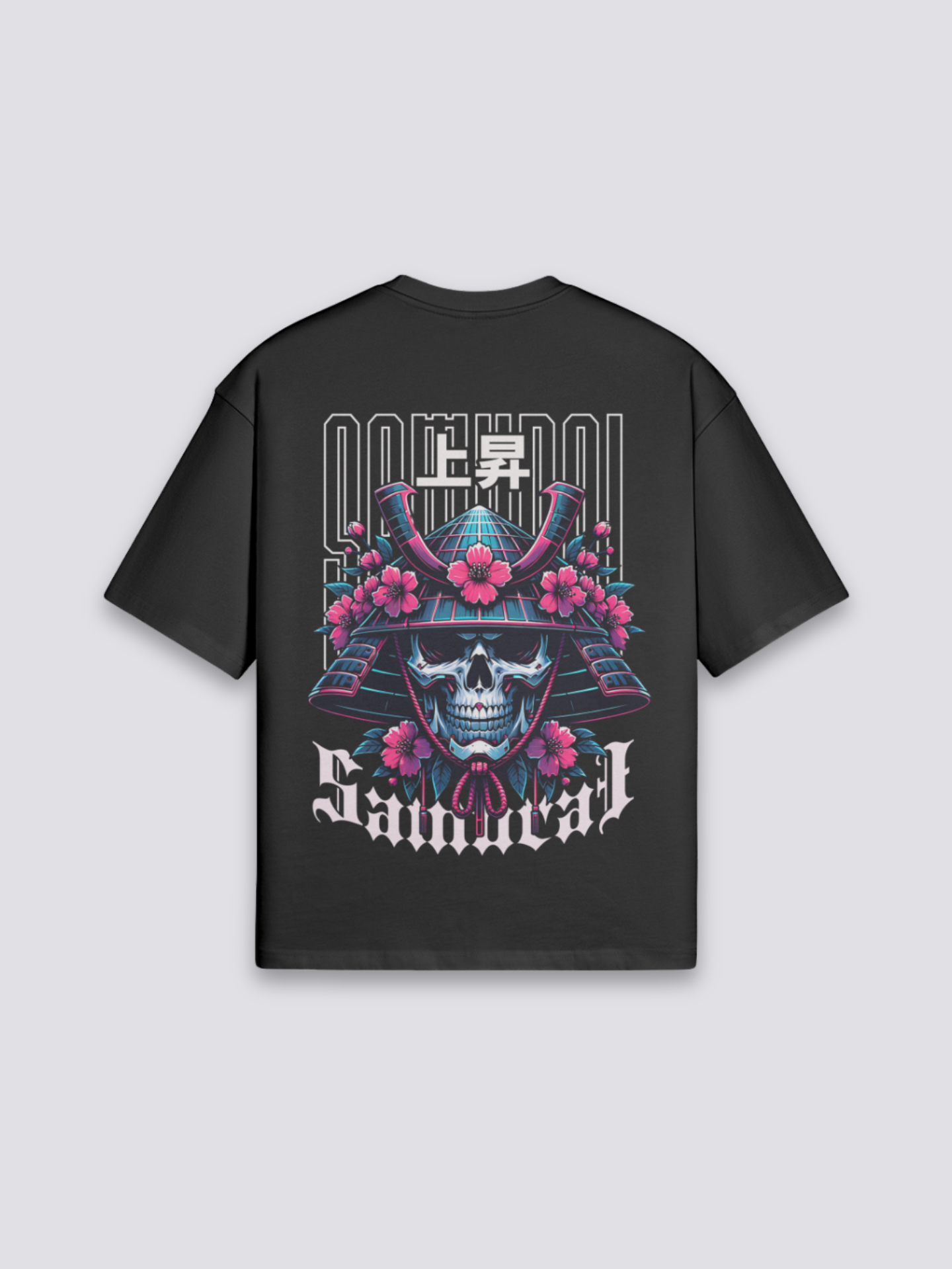 Camiseta Cyberpunk Samurai