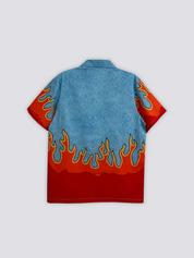 Camisa Flame - 火災