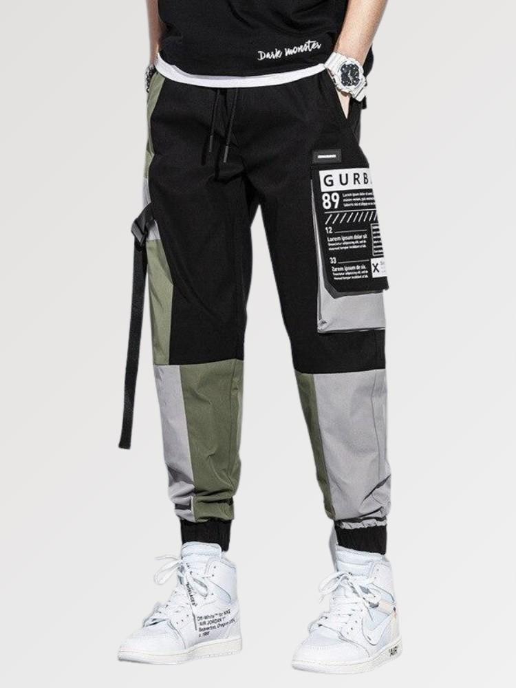 pantalones cargo elásticos