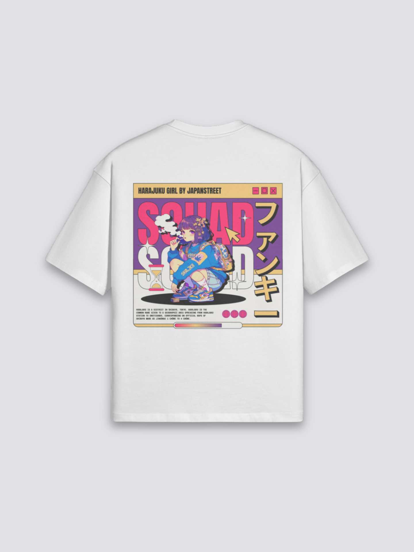 Camiseta Harajuku