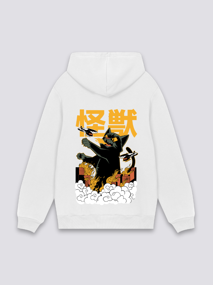 Sudadera con capucha Kanji japonés