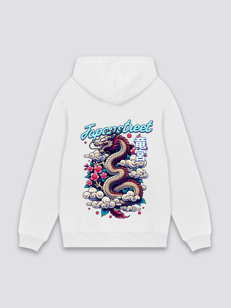 Sudadera con capucha de marca japonesa