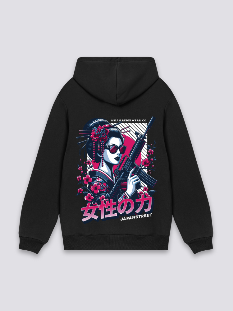 Sudadera japonesa con capucha