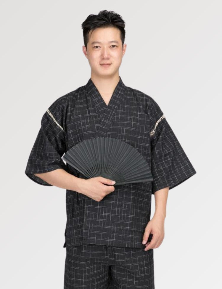 Jinbei Man Negro 'Samura Set' Japanstreet