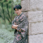 Kimono de hombre samurai japonés 'ATK'