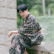 Kimono de hombre samurai japonés 'ATK'