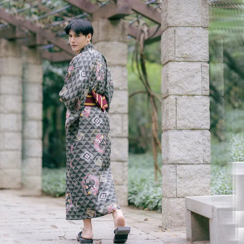 Kimono de hombre samurai japonés 'ATK'