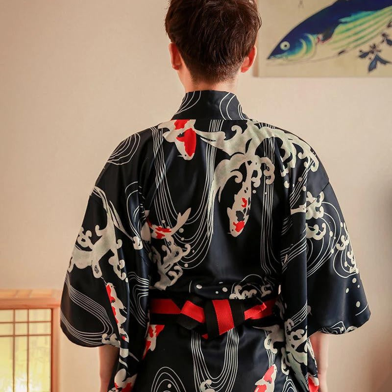Kimono de moda para hombre 'Hekinan'