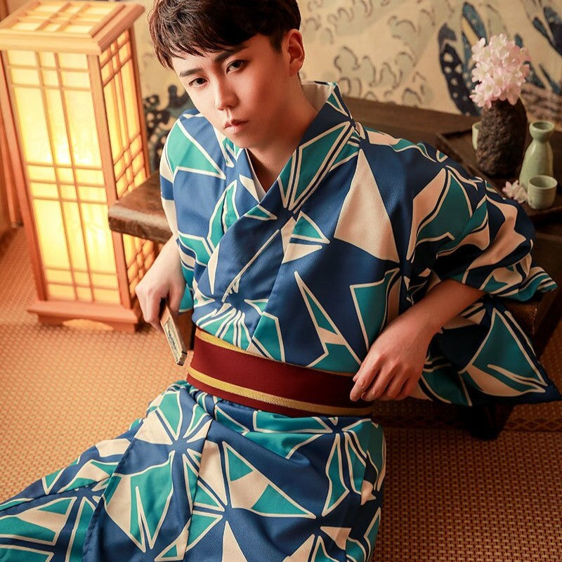 Kimono para hombre de diseño moderno y elegante