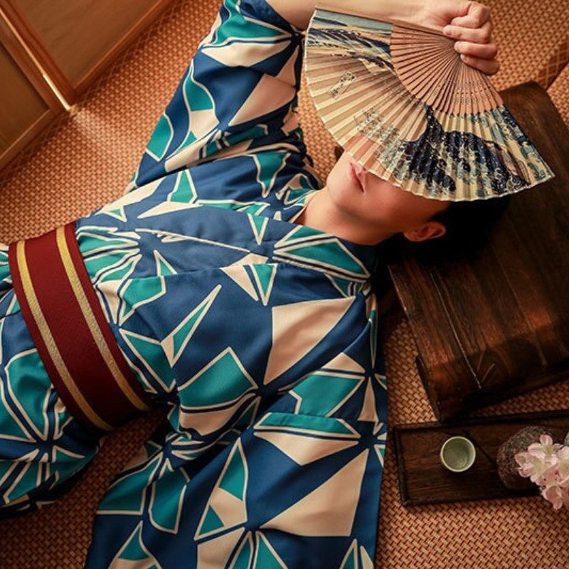 Kimono moderno para hombre 'Toyoashi'