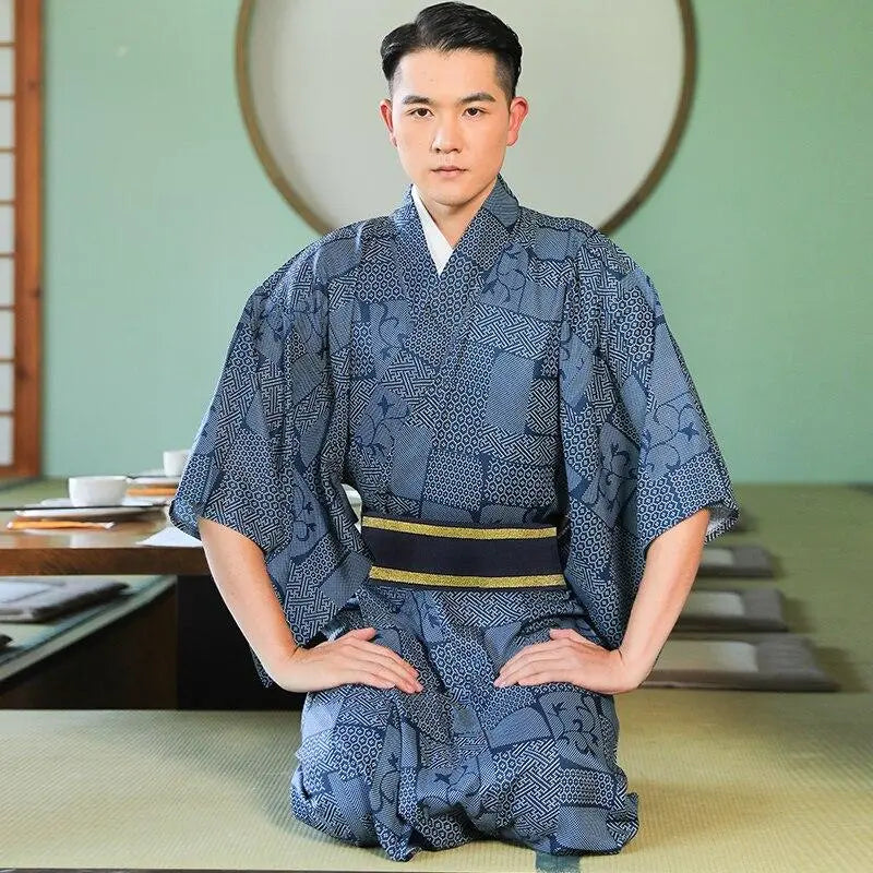 Kimono Yukata para hombre