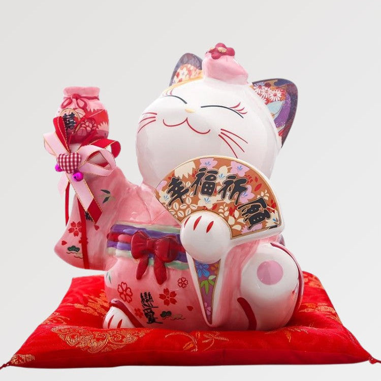 Maneki Neko Hucha Mujer