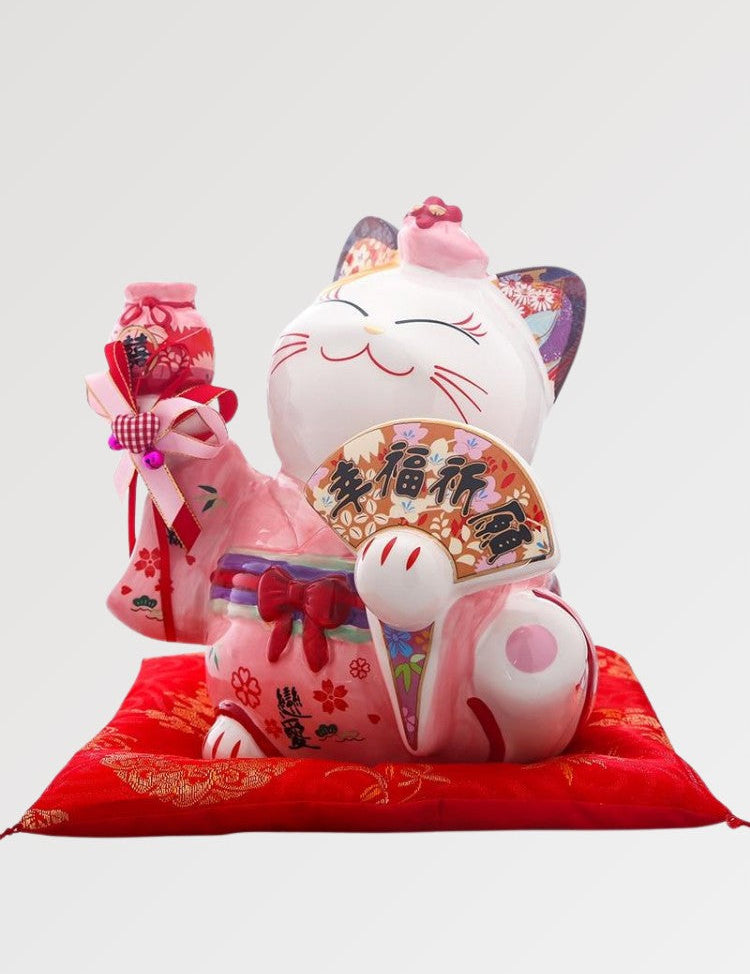 Maneki Neko Hucha Mujer