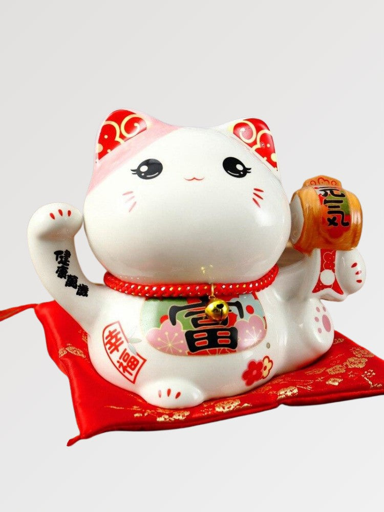 Éxito de la hucha Maneki Neko