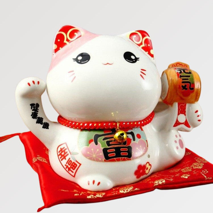 Éxito de la hucha Maneki Neko