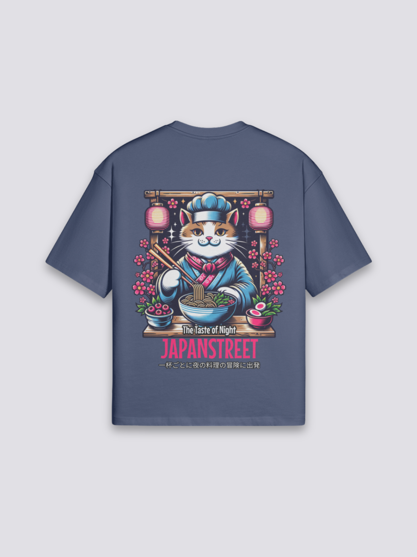Camiseta Gato Japonés