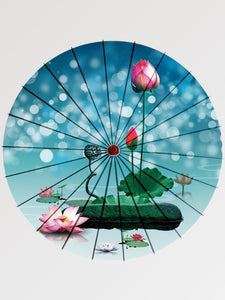 Paraguas japonés 'Rotasu Lotus'