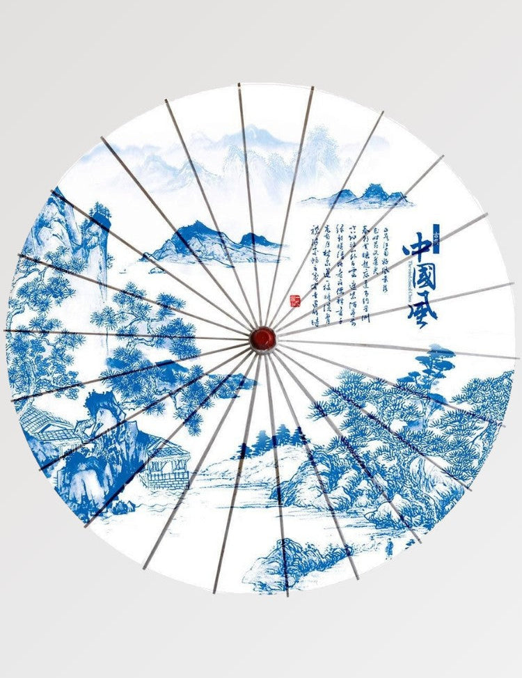 Sombrilla japonesa de jardín