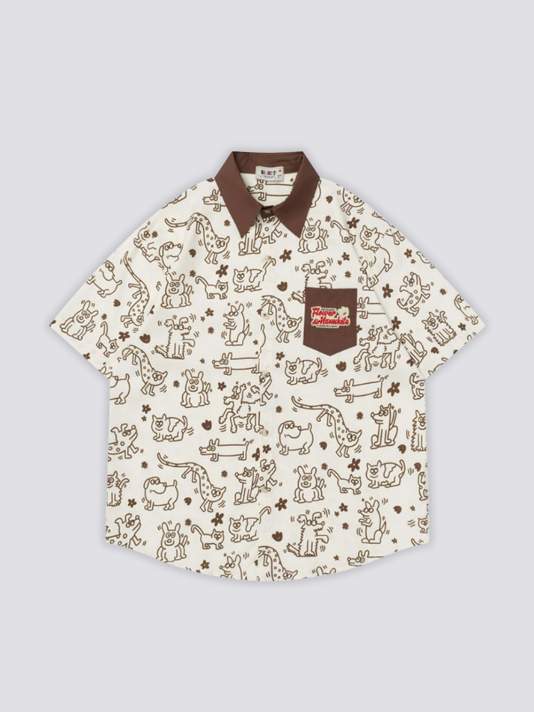 Camisa estampada