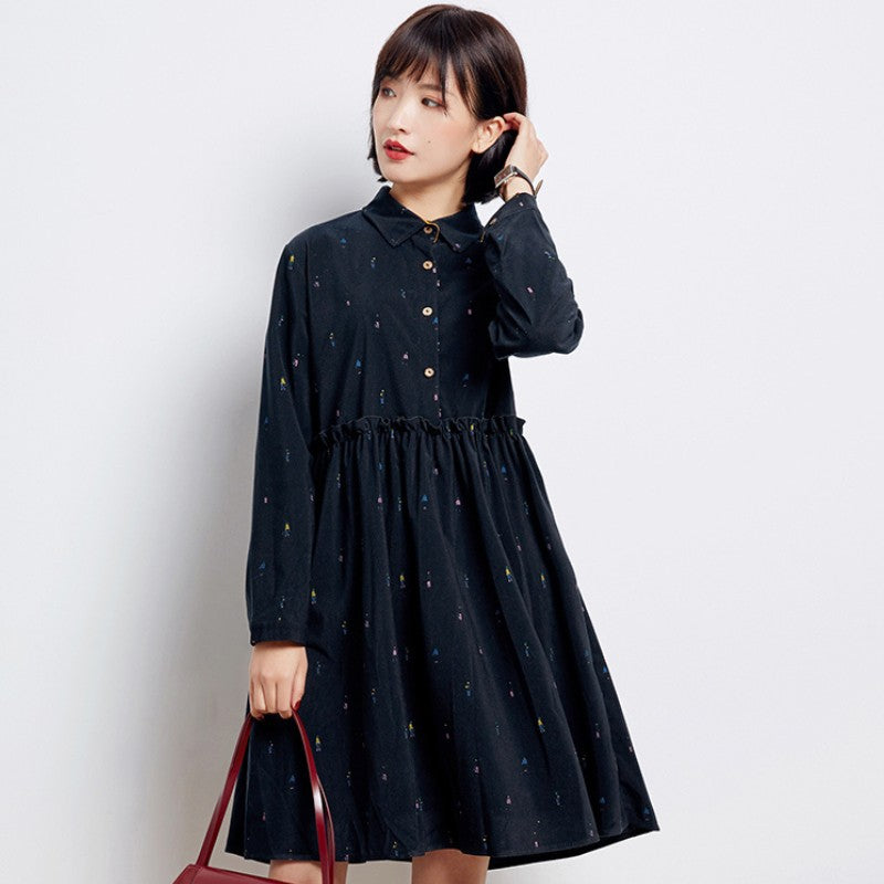 Vestido corto japonés