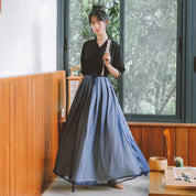 Vestido largo japonés 'Dento-Teki'