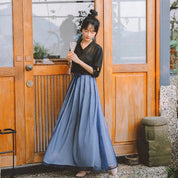 Vestido largo japonés 'Dento-Teki'
