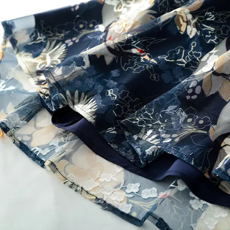 Vestido japonés moderno 'Kazuko'