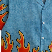 Camisa Flame - 火災