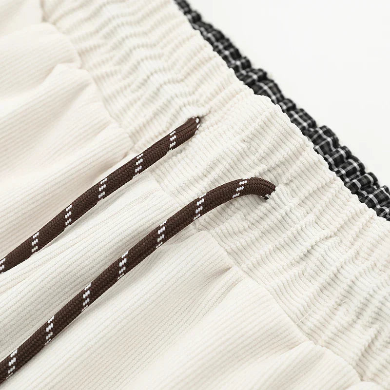 Pantalones cortos de algodón blanco - コットン