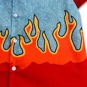Camisa Flame - 火災