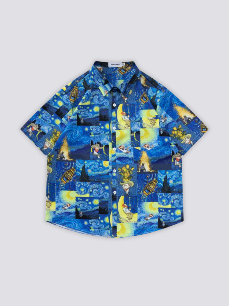 Camisa Starry Night