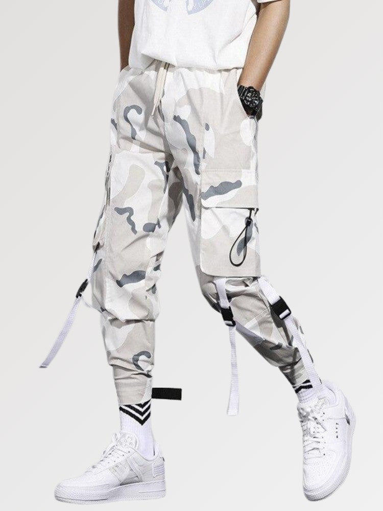pantalones blancos streetwear
