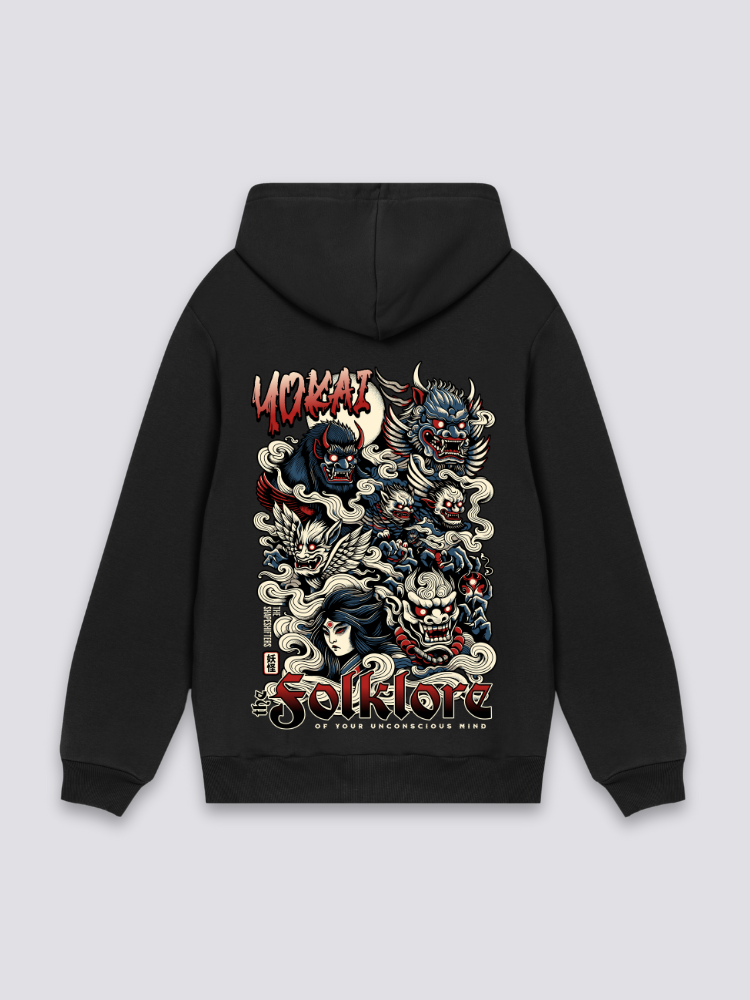 Sudadera folclore japonés - みんぞくがく