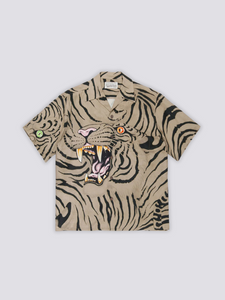 Camisa con estampado de tigre - トラ