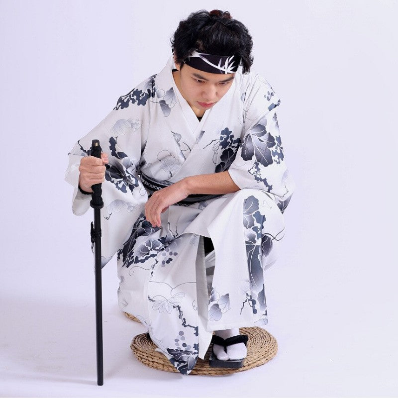 Kimono japonés auténtico 'Okamida'