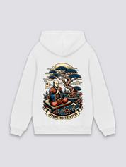 Sudadera con capucha y estampado japonés