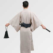 Yukata grande para hombre 'Akiruno'