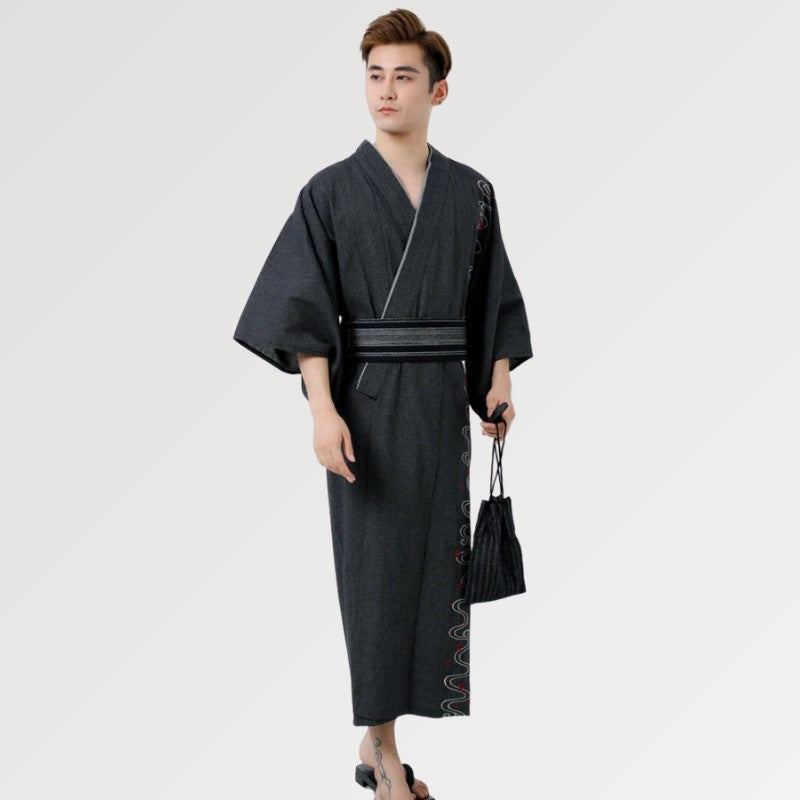 Yukata tradicional para hombre