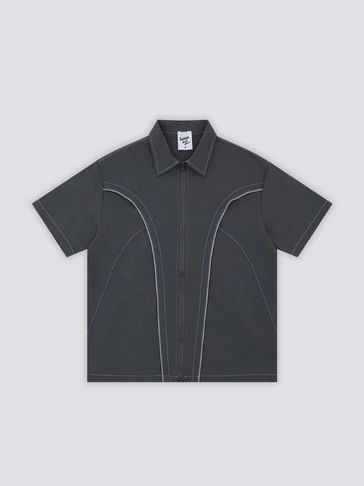 Camisa con cremallera