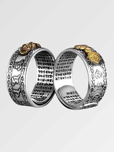 Anillo interior grabado 'Kingu'