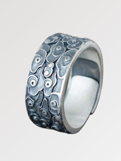 Anillo japonés de plata 'Kochino'