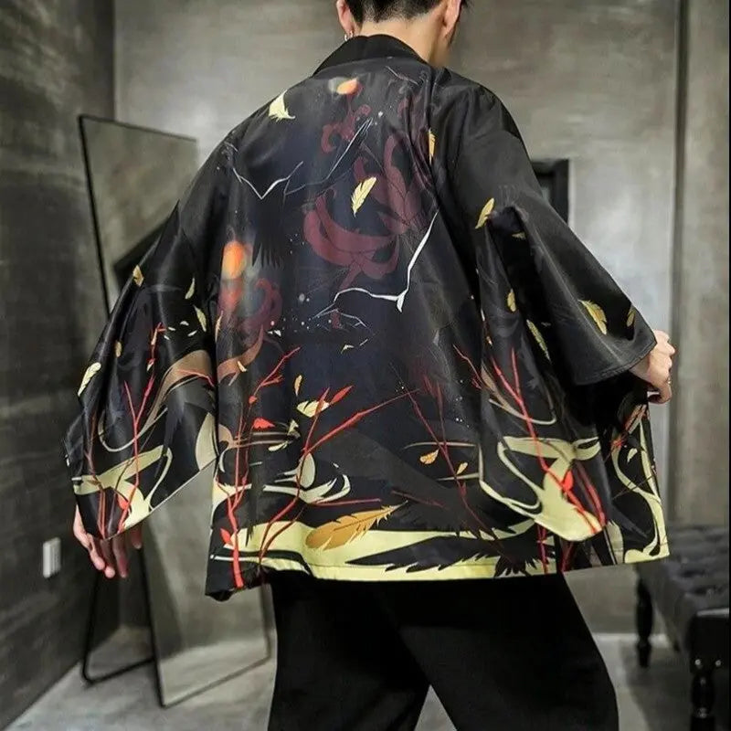 Kimono negro Hombre